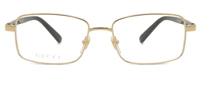 Gucci Gg1586o Men's Glasses, Gold, Size 56