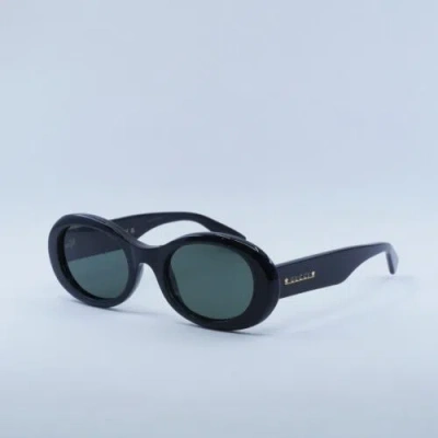 Pre-owned Gucci Gg1587s 001 Black/grey 52-22-145 Sunglasses In Gray