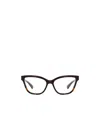 Gucci Gg1589o Cat-eye Glasses In Black