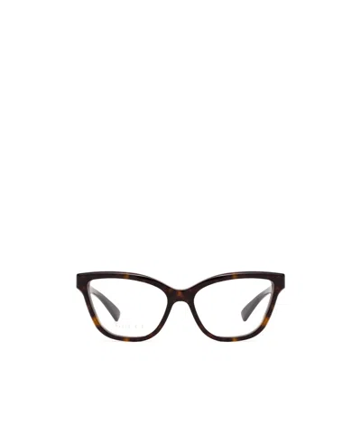 Gucci Gg1589o Cat-eye Glasses In Black