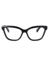 Gucci Womens Gg1530o Cat-eye Frame Acetate Glasses Black In 001 Black Black Transparent