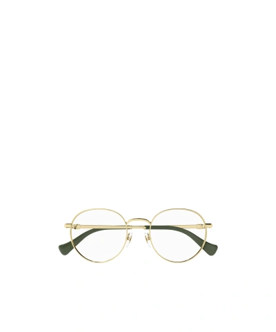Gucci Gg1594o Round-frame Glasses In Green