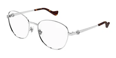 Gucci Gg1601o Women's Glasses, Silver, Size 54
