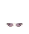 Gucci Gg1603s Cat-eye Frame Sunglasses In Yellow