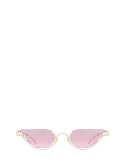Gucci Gg1603s Gold Sunglasses