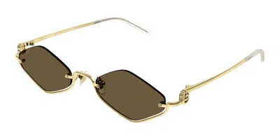 Gucci Gg1604s 002 In Brown