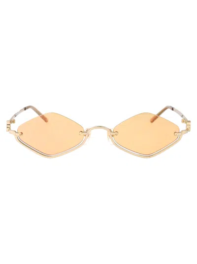 Gucci Gg1604s Sunglasses In Gold