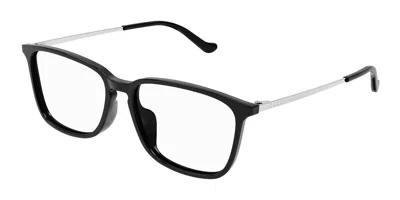 Gucci Gg1609oa Asian Fit Men's Glasses, Black, Size 56
