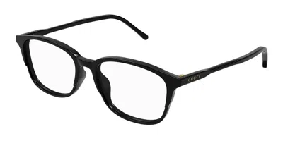 Gucci Gg1610oa Asian Fit Men's Glasses, Black, Size 54