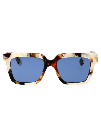 Gucci Gg1626s Sunglasses In Blue