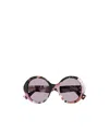 Gucci Gg1628s Round-frame Sunglasses In Nude