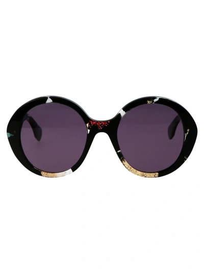 Gucci Gg1628s Sunglasses In Black Black Violet