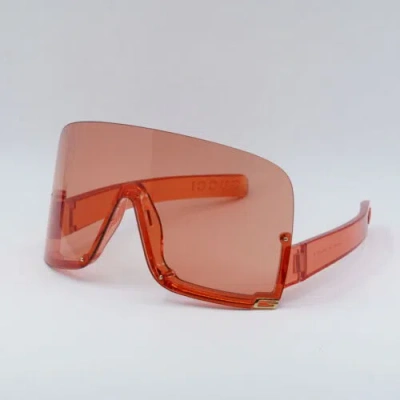 Pre-owned Gucci Gg1631s 001 Transparent Red/light Red 99-1-115 Sunglasses