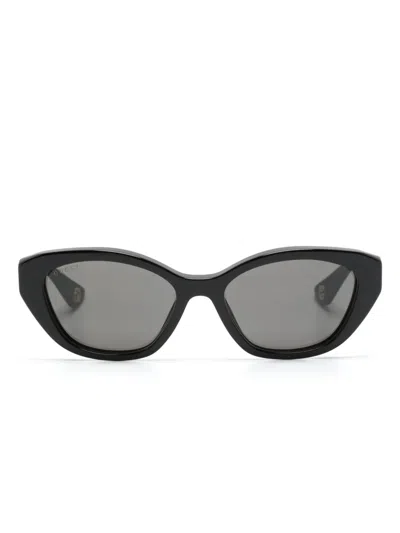 Gucci Gg1638s Cat-eye Sunglasses In Black