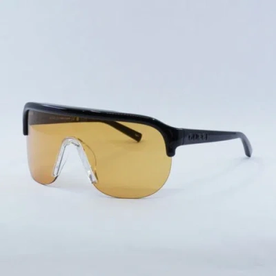 Pre-owned Gucci Gg1645s 005 Black/orange 99-1-125 Sunglasses
