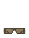 Gucci Interlocking G Sunglasses In Green