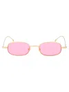 Gucci Eyewear Rectangular Frame Sunglasses