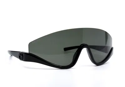 Pre-owned Gucci Gg1650s 001 Black Grey Authentic Sunglasses In Gray