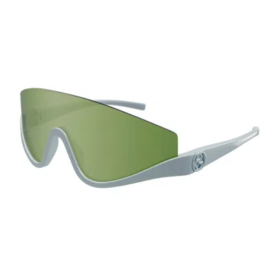 Gucci Gg1650s Mirror Sunglasses In Green