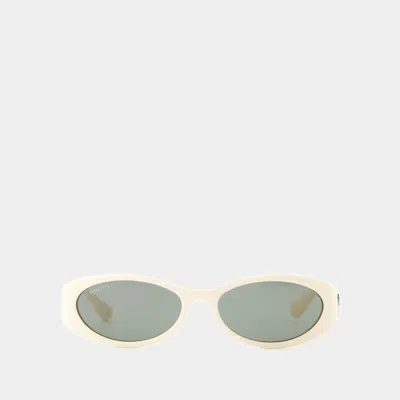 Gucci Gg1660s Sunglasses -  - Acetate - Ivory In Beige