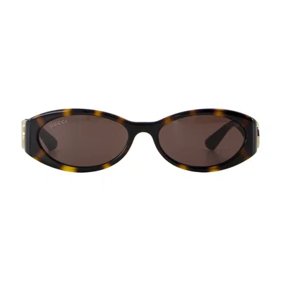 Gucci Gg1660s Sunglasses In Brown