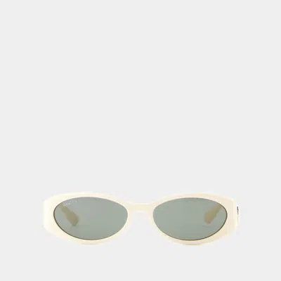 Gucci Gg1660s Sunglasses In White