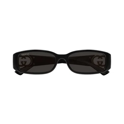 Gucci Gg1661s-001 Black-black-grey In Multi