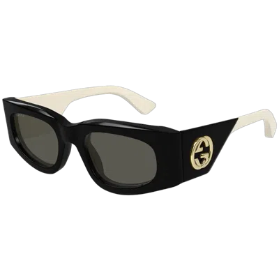 Gucci Gg1664s001 Square Full Rim Sunglasses In Multi