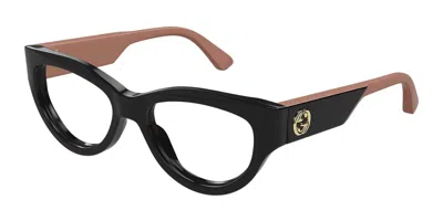 Gucci Gg1665o Women's Glasses, Black, Size 53