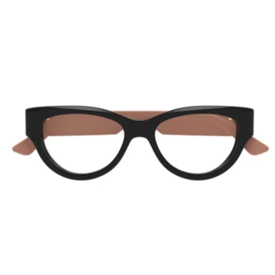 Gucci Gg1665o008 Black Pink Transparen In Black-pink-transparent