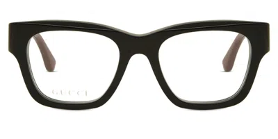 Gucci Gg1669o Men's Glasses, Black, Size 49