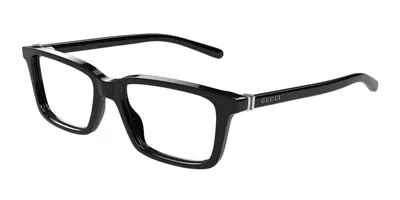 Gucci Gg1672o Men's Glasses, Black, Size 53