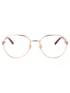 Gucci Gg1675ok Glasses In Gold-gold-transparent