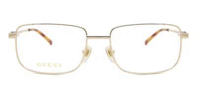 Gucci Gg1678o Men's Glasses, Gold, Size 55