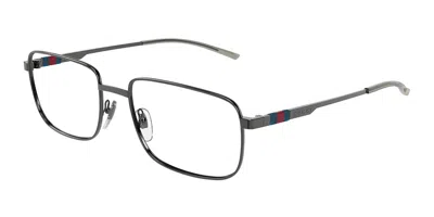 Gucci Gg1678o Men's Glasses, Silver, Size 57