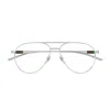 Gucci Gg1679o Linea Web 001 Silver Trasparent Glasses In Argento