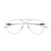 Gucci Gg1679o Linea Web 001 Silver Trasparent Glasses In Silver