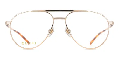 Gucci Gg1679o Men's Glasses, Gold, Size 56