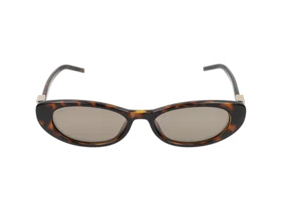 Gucci Cat-eye Sunglasses In Brown