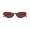 Gucci Eyewear G String Oval Frame Sunglasses In Multi