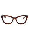 Gucci Gg1686o Glasses In Havana-havana-transparent