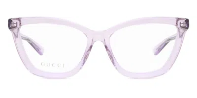 Gucci Gg1686o Women's Glasses, Purple, Size 54 In Gray