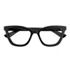 Gucci Wayfarer Lens Logo Frame In 005 Black Black Transpare