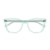 Gucci Gg1687o Linea Gg Logo 004 Green Trasparent Gloves In Verde