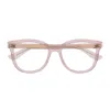 Gucci Gg1687o Linea Gg Logo 003 Pink Glasses In Pink
