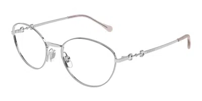 Gucci Demo Oval Ladies Eyeglasses Gg1699o 004 54 In Gray