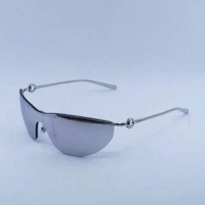 Pre-owned Gucci Gg1700s 002 Silver/grey With Silver Mirror 99-1-125 Sunglasses Auth...