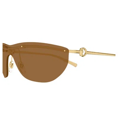 GUCCI GG1700S004 GOLD GOLD BROWN