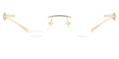 Gucci Gg1702o Women's Glasses, Gold, Size 54