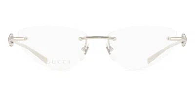 Gucci Gg1702o Women's Glasses, Silver, Size 54